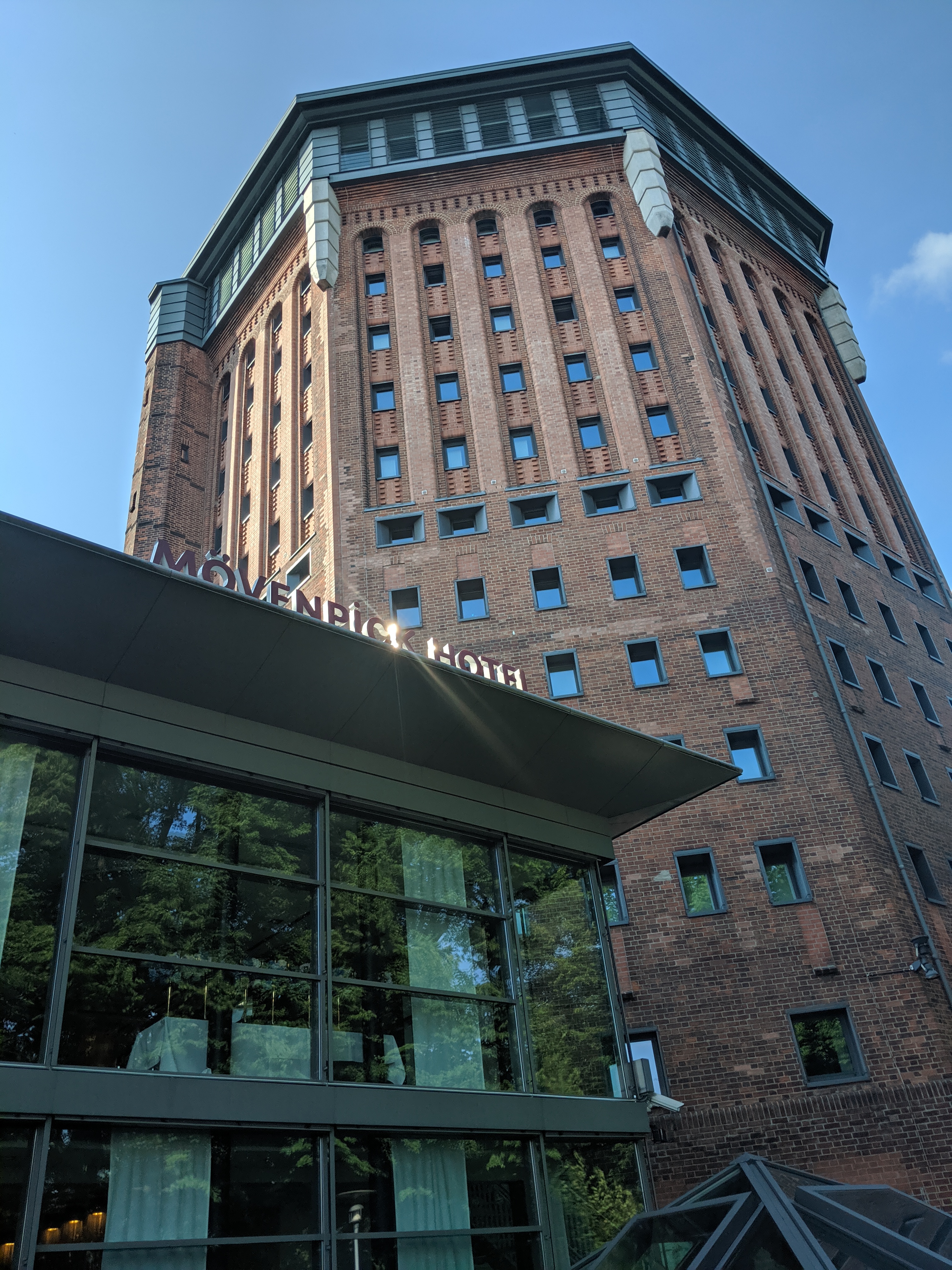 Hotel converted from an old water tower