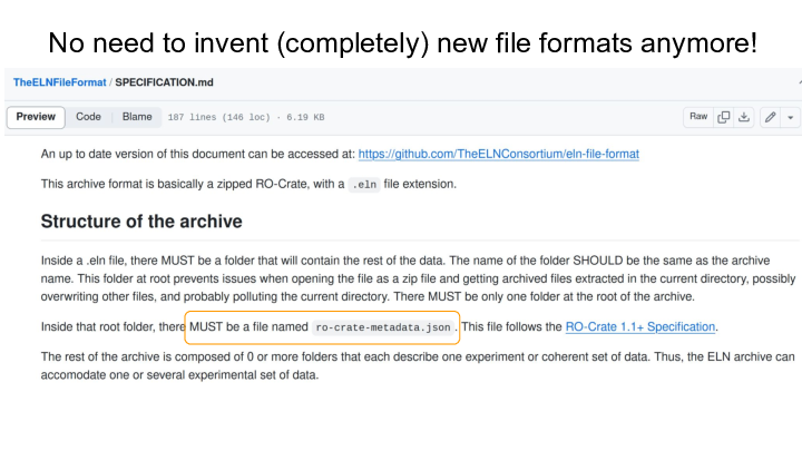 No need to invent (completely) new file formats anymore! ::  ::  :: 