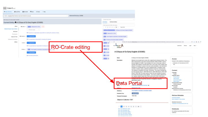  :: RO-Crate editing :: Data Portal :: 